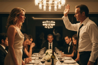 ch1 He slapped his wife in front of his friends to prove his dominance — but her revenge stunned everyone into silence…Everyone at the dinner table froze when Ethan’s hand met Lily’s cheek.