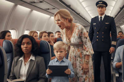 ch1💺 “Give Up Your Seat for My Son!” the Entitled Mom Demanded — But the Pilot’s Intervention Shocked Everyone
