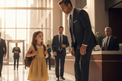 ch1💛 When an eight-year-old in a yellow dress walked into a global corporation and said, “I’m here to interview for my mom,” the world stood still.