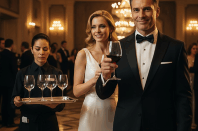 ch1💔 He laughed when he saw his ex-wife serving drinks at his remarriage celebration. Thirty minutes later, one sentence from a powerful guest made the entire hall go silent—and his pride crumble.