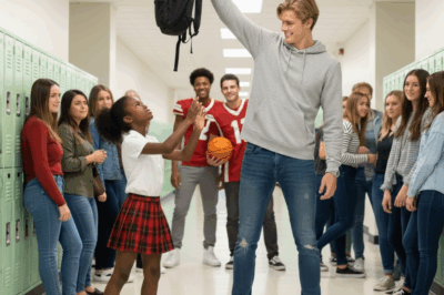 ch1💥 Everyone froze when Tyler the bully snatched the new girl’s bag—then one twist turned fear into awe.