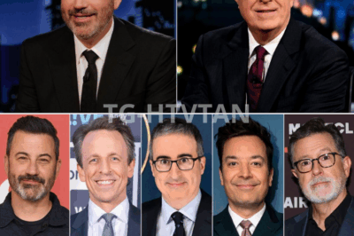 🚨📺 FIVE RIVAL TV HOSTS UNITE FOR “SUPERNOVA” PROJECT — SHATTERING RATINGS RECORDS AND UPENDING THE LATE-NIGHT LANDSCAPE 💥🎙️ In an unprecedented media moment, five of television’s biggest late-night rivals have joined forces for a project now being called “Supernova” — and it’s already rewriting the rules. Sources say the collaboration between Stephen Colbert, Jimmy Kimmel, Jimmy Fallon, John Oliver, and Seth Meyers is more than a one-off stunt. With zero network interference, total creative freedom, and a firestorm of cultural commentary, Supernova has shattered viewership records and blindsided executives. 👇👇👇