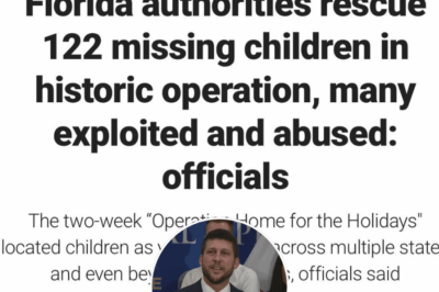 Florida authorities rescue 122 missing children