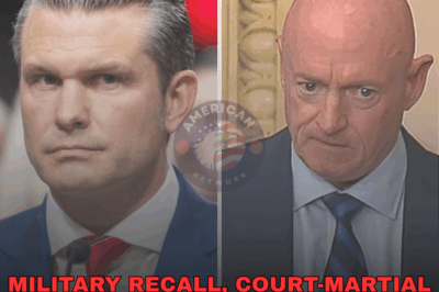 Department of War Confirms Investigation Into Sen. Mark Kelly: Military Recall, Court-Martial Possible Amid Explosive Trump Clash