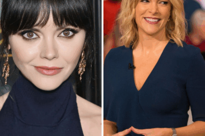 Christina Ricci and Megyn Kelly