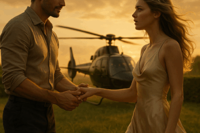 🚁At My Sister’s Engagement Party, They Laughed at My ‘Fake’ Fiancé — Until a Helicopter Landed and He Called Me His Wife