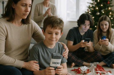 My Mom Promised ‘Small Gifts for Everyone’ — My Son Got Socks, My Sister’s Kids Got iPhones