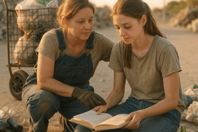 A Mother Worked Collecting Trash, Her Daughter Was Mocked for 12 Years — Then at Graduation, One Sentence Made the Entire Hall Rise in Tears