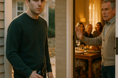 On Thanksgiving, My Uncle Blocked The Door And Said, ‘You’re Not Family Anymore — Leave.’ I Saw My Mom Laughing Behind Him, Handing My Seat To My Sister’s Boyfriend. I Just Nodded, Got Back In My Car… And Sent The Message I’d Been Saving For Months. Five Minutes Later, Half The Table Stood Up — And Walked Out.