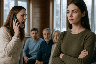 I Went To My Mountain House To Relax, But Found My Sister, Her Husband And Her In-Laws There. She Yelled, “What Do You Want, You Lonely Parasite?! I’m Calling 911!” I Said, “Go Ahead.” She Had No Idea This Call Would Ruin Her Life…