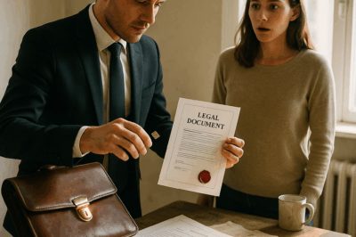 They All Opened Envelopes With Six-Figure Checks. Mine Was Blank. My Mother Said, “Guess You Weren’t Really Family.” Then the Real Executor Showed Up and What He Revealed Shattered Everything They’d Stolen.