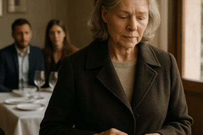 At my son’s anniversary dinner in Coralville, my daughter-in-law murmured, “You don’t belong with our crowd—please leave.” I smiled, closed my wallet, and quietly canceled the bill—then asked the manager for one simple favor. What followed—five stunned seconds, a name on the ownership paperwork, and a lesson on boundaries, respect, and late-life comebacks—turned the entire room, and my son, ρale. That night, our family’s story changed course.