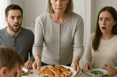 On My Birthday, My Daughter-In-Law Walked In: ‘Mom, Why Haven’t You Cooked Yet? Are You Planning To Let The Whole Family Go Hungry?’ My Son Continued: ‘Mom, If You Can Still Do It, Then Hurry Up.’ I Quietly Tied The Apron, Slowly Walked Into The Kitchen. Half An Hour Later, I Served The Meal—And What Happened Made The Whole Family Freeze.