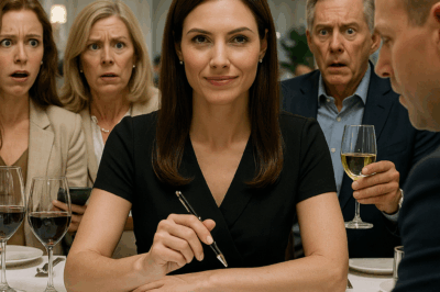 Come join us — we booked a table!” my in-laws said happily. But the moment I walked into the restaurant, my heart dropped