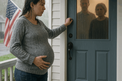 My Husband and His Mother Left Me Bleeding in the Rain… Hours Later, They Opened the Door to a Nightmare.