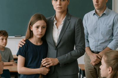 The teacher cut a young girl’s hair in front of the entire class — but the momentn her mother walked in, every adult in the room went silent.