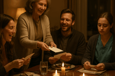 During Thanksgiving, my mom handed out plane tickets to Europe to everyone she said “helps around here”—everyone except me. My sister smirked, “I guess you don’t count.” That night, I canceled everything.