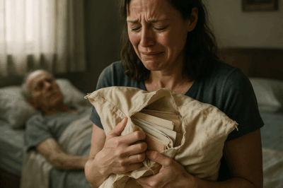 ch1 My father-in-law had no pension. I cared for him with all my heart for 12 years. With his last breath, he handed me a torn pillow and said, “For Maria.” When I opened it, I cried nonstop…