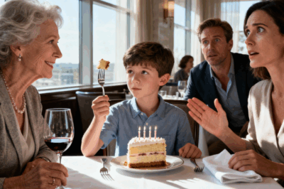 My Parents Announced At My Son’s Birthday Dinner That His Name Would Be Removed From The Family Tree. My Mother Chuckled. “He’s A Mistake We Can Erase.” My Brother Said, “At Least My Kids Act Normal.” My Son Whispered, “Then Why Did Grandpa Leave Me Everything?” My Uncle Dropped His Fork.