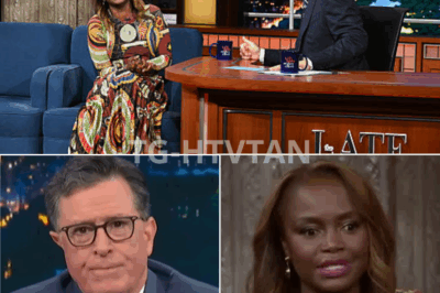 ch1 🎙️🔥 “TELL THE TRUTH, KARINE — OR LEAVE.” STEPHEN COLBERT’S LIVE TV SHOWDOWN STUNS AMERICA IN EXPLOSIVE CONFRONTATION 📺⚠️ No jokes. No script. Just raw, unfiltered tension on live TV. During what began as a standard interview, Stephen Colbert confronted White House Press Secretary Karine Jean-Pierre with a direct challenge that stopped the show cold: “Tell the truth, Karine — or leave.” The audience gasped. Karine froze. And what followed was a fiery back-and-forth that instantly lit up every corner of the internet. Viewers are calling it Colbert’s boldest moment yet — and one of the most unexpected in late-night history. 👇👇👇
