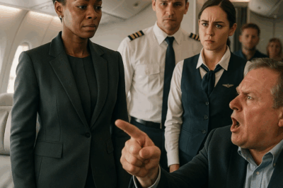 A black female billionaire’s first-class seat was stolen by a white passenger who hurled insults at her and the flight was immediately canceled…