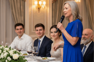 At the wedding, the son insulted his mother, calling her a “scoundrel” and a beggar, and ordered her to leave. But she took the microphone and gave a speech…