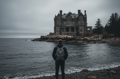 He inherited a house standing in the middle of a lake… Yet what he found inside completely changed his life.