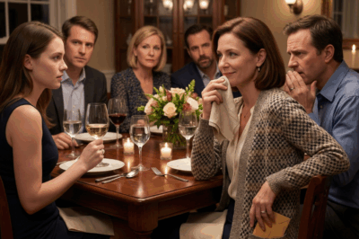 ‘The House Is Ours Now. You Get Nothing,’ my daughter-in-law boasted at dinner. Her smile vanished when I calmly told her to explain the truth.