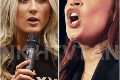 ch1 ICE IN HER VEINS — RILEY GAINES STARES DOWN AOC WITH SIX WORDS THAT SHOCKED THE NATION 🔥🎯 The crowd wasn’t ready. The cameras weren’t ready. And AOC certainly wasn’t ready. In a high-stakes panel discussion about fairness in sports, Rep. Alexandria Ocasio-Cortez went on the offensive—accusing Riley Gaines of fueling division. Gaines, silent until that moment, fired back with six words that instantly ignited a firestorm: “Sit down, AOC — you’re not helping.” The studio froze. AOC blinked, visibly shaken. And just like that, the culture war got a new battle line. Millions watched the clip explode online. Some called Gaines brave. Others called her reckless. But love it or hate it, the moment hit harder than anyone expected. 👉 Full context, full video, and the political aftershocks — right here 👇