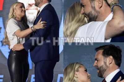 JD Vance & Erika Kirk Share Emotional Embrace at TPUSA Event — Moment Goes Viral 💔🇺🇸 At a Turning Point USA event Wednesday night, Vice President JD Vance joined Erika Kirk on stage for what became the most talked-about moment of the evening — a warm, emotional hug honoring her late husband, Charlie Kirk. The embrace, brief but powerful, captured hearts online and reminded viewers of the human side of public service. Supporters are calling it “a moment of unity, loss, and strength.”