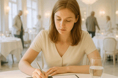 At dinner, my sister sneered, “This table is for real family — not adopted girls.” Everyone laughed… until the $3,270 bill landed in front of me and I paid without a word. Then someone said softly, “Actually… there’s something you all should know.”