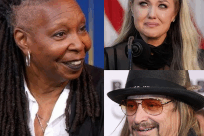 (CH1) “SIT DOWN AND STOP CRYING, BARBIE” 💥😱 — Whoopi’s Outburst at Erika Kirk Just Got Torched by Kid Rock on Live TV Nobody expected it. On live broadcast, Whoopi Goldberg turned to Erika Kirk — still grieving — and delivered six words that detonated the room. The backlash? Instant. Kid Rock cut in, voice shaking: “That’s not strength — that’s bullying.” Fans erupted. The internet flipped. And suddenly, Whoopi’s mic drop didn’t feel like a win. Was it a debate… or a public takedown of a widow? Now the silence around grief just found its loudest defender.