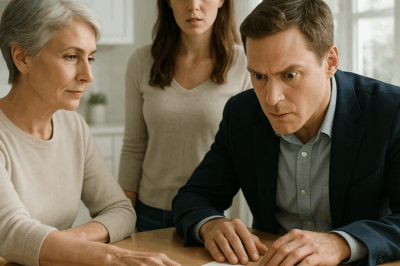 My daughter got married, and I hid my $7 million inheritance from my late husband. Thank God I said nothing, because three days later… her new husband showed up with a contract.