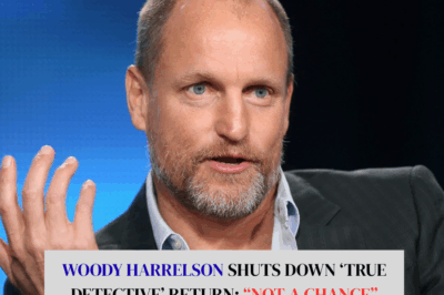 Woody Harrelson Shuts Down ‘True Detective’ Return: “Not a Chance” 🚫🕵️‍♂️ Despite past hints from Matthew McConaughey, Woody Harrelson says he’s done with True Detective. Speaking with Dylan Dreyer on Today, Harrelson said, “Not a chance,” adding that the first season “turned out great,” and returning could “tarnish that.” Fans may be disappointed — but Harrelson’s mind seems made up.