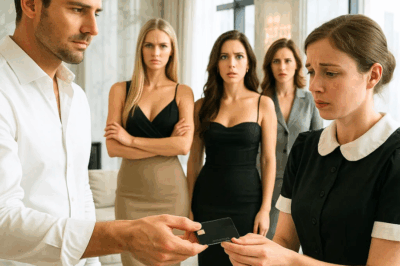 “He Tested 4 Women With Unlimited Credit Cards — Only the Maid Spent It on Something That Broke Him”