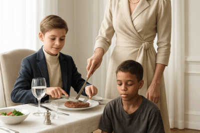 My Stepmother Fed Her Kids Steak and Gave Me Leftovers — Until My Father Saw What She Did When She Thought He Wasn’t Home