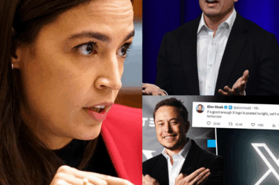 💥 “When One Man Owns the Public Square, Democracy Is in Danger” — AOC’s Direct Hit on Elon Musk Lights Up the Nation 🔥🗣️  AOC just dropped the gauntlet — and this time, she’s not backing down. In a searing rebuke, she accused Elon Musk of turning free speech into a billionaire’s game: “This isn’t freedom. It’s control masked as choice.” Her words shook Washington and detonated across social media, drawing cheers, rage — and global attention. No apologies. No retreat. With a firestorm behind her and millions tuned in, AOC is calling out the unchecked power behind the mic. And the battle for the digital public square has officially begun.