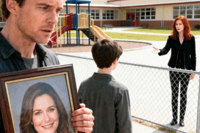 My wife died two years ago. Yesterday, my son claimed he saw her at school—she told him never to come with her again. When I arrived early the next day to pick him up, what I saw left me speechless…..