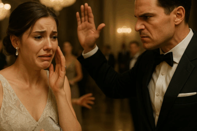 The husband slapped his wife in front of his friends to show off — but her revenge left everyone stunned and speechless…