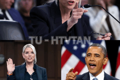 Washington BLOWN WIDE OPEN. A political bombshell just dropped: Pam Bondi is accusing Barack Obama himself of secretly engineering the 2016 “Russian interference” narrative. She’s demanding a full federal investigation, and the shockwaves are already shattering old alliances across D.C. But the real story isn’t just the accusation—it’s who she implicated next. The names she revealed have Washington’s elite absolutely scrambling.