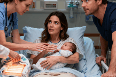 Carefully cradled in her brother’s arms, the stillborn baby suddenly let out a sharp cry that made everyone in the room jump.