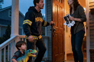 I became the father of an infant I discovered abandoned at my fire station five years ago. Our life together felt complete until a woman knocked on my door, terrified, and made a request that completely upended my world.