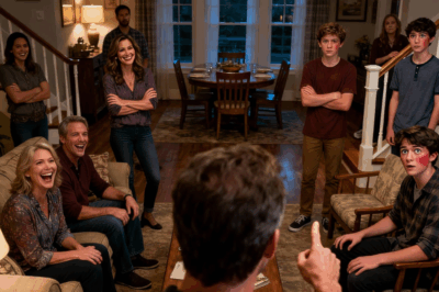 You’re grounded until you apologize to your stepmom,” my dad barked in front of the entire family. Laughter rippled through the room.