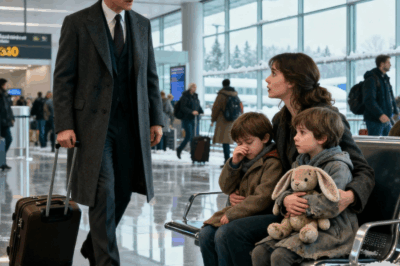 “A Wealthy Businessman Spots His Former Maid and Her Twin Children at the Airport — What He Learns Next Changes Everything Forever…”