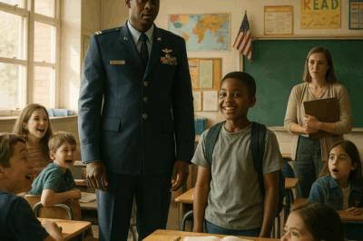 When the Black boy said, “My dad works at the Pentagon,” his teacher and classmates mocked him, calling him a liar and looking down on him. But ten minutes later, his father walked in—and the teacher’s reaction shocked everyone.