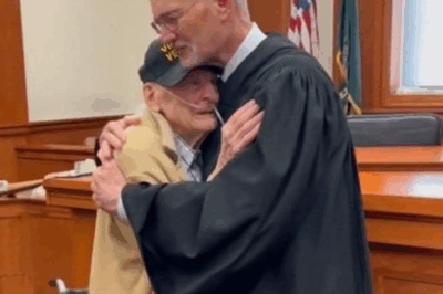 He was 88, a veteran, and about to lose his home. He sat in his wheelchair and wept… then the judge stepped down from the bench.