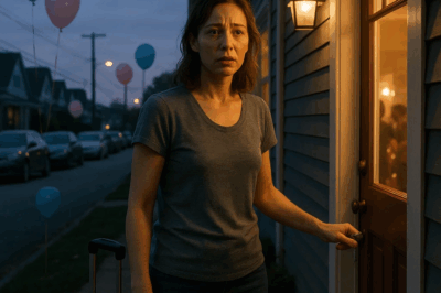 I came home from my work trip a day early, planning a surprise for my husband. Instead, I found a street full of cars and a party in my own home