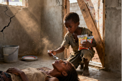 A Roadside Food Seller Fed a Homeless Boy Every Day, One Day, 4 SUVs Pulled Up to Her Shop …