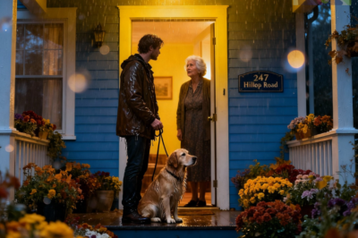 Griffin is driving home exhausted from a job, he finds a lost Golden Retriever on the highway. The dog’s tag says “Max” with an address an hour in the opposite direction. He should call animal control. But something about the dog feels familiar, so he drives there himself. When he arrives at the house, an older woman opens the door, sees him, and starts crying. “You found him again,” she says. He’s never been there before. Inside, she shows him a photo: a six-year-old boy holding a Golden Retriever. The boy is Griffin.