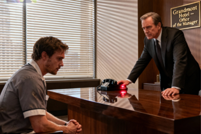 Scott Lewis is a hotel cleaner who writes novels at night that nobody will publish. When his favorite author, Edward Koy—a reclusive Pulitzer Prize winner—checks into the hotel, Scott is starstruck but professional. One day while cleaning Koy’s suite, Scott finds crumpled manuscript pages in the trash. He reads them and realizes the scene isn’t working. In a moment of reckless courage, Scott rewrites it and leaves it on Koy’s desk with a note: “A fan who couldn’t help himself.” The next day, he’s called to the manager’s office, certain he’s getting fired.